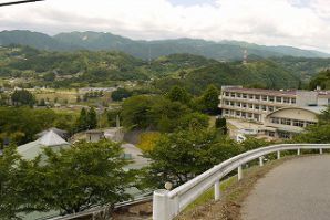 泰阜村の風景・学校